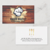 木素朴道具 |ゴールドフォイル（ばちゃばちゃ）跳ねる 名刺 (正面/裏面)