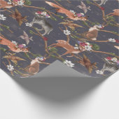 木素朴陸動物 ラッピングペーパー (角)