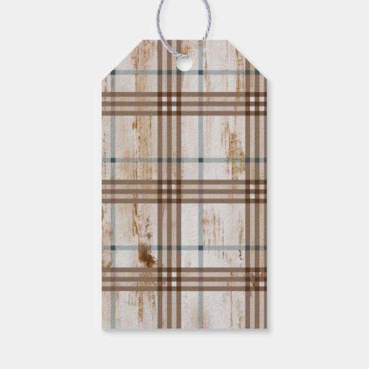 木素朴鹿 ギフトタグ (裏面)