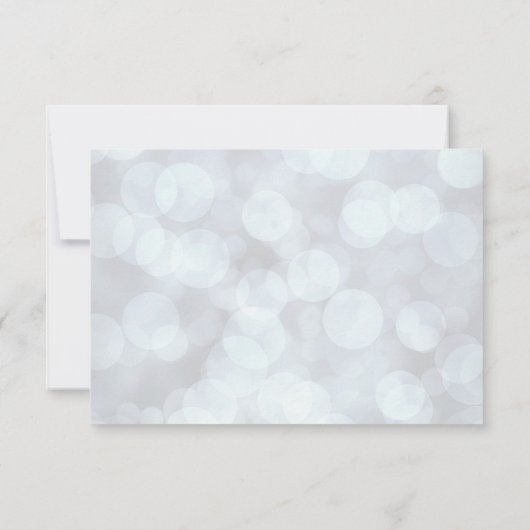 木素朴&カントリーディアークリスマスデートを保存 招待状 (裏面)