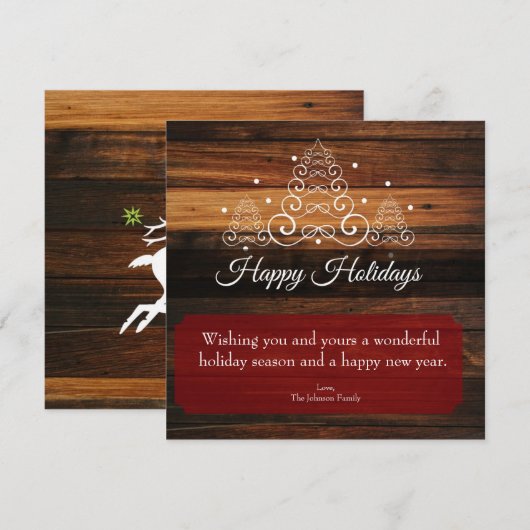 木素朴 シーズンカード (正面/裏面)