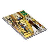 木細工の接合猫 ノートブック (右側)