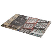 木組み建築の町並み カッティングボード (角)