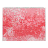 木絵を描の赤い空 カレンダー (カバー)