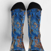 木絵を描板の幻想を青く剥がす ソックス (上部)