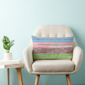 木絵を描色 ランバークッション (椅子)