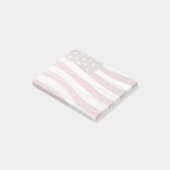 木絵を描質上のア素朴メリカ国旗 ポストイット (アングル)