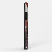 木絵を描質上のア素朴メリカ国旗 Case-Mate iPhoneケース (裏面/右)