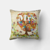 木綿は二周年記念の魅力林 クッション (裏面)