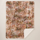 木綿又は地中の岩の下の雨林 シェルパブランケット (正面)