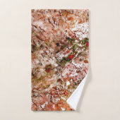 木綿又は地中の岩の下の雨林 バスタオルセット (ハンドタオル)