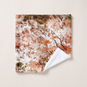 木綿又は地中の岩の下の雨林 バスタオルセット (ウォッシュタオル)