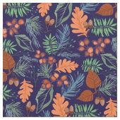 木綿織物100%秋葉柄 ファブリック (クローズアップ)