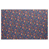 木綿織物100%秋葉柄 ファブリック (ファットクウォーター)