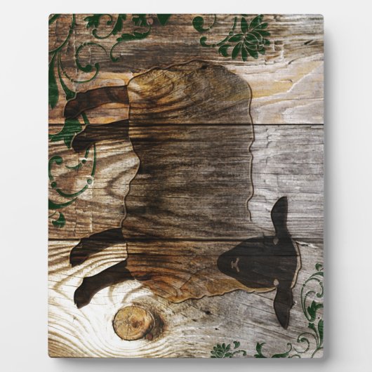 木羊の年 フォトプラーク (正面)