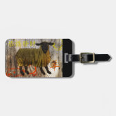 木羊の年 ラゲッジタグ (正面横)