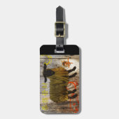 木羊の年 ラゲッジタグ (正面縦)