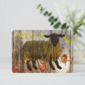 木羊の年 招待状 (スタンド正面)