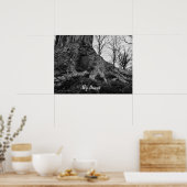 木考え ポスター (キッチン)