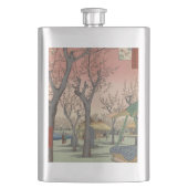 木花梅園日本の フラスク (正面)