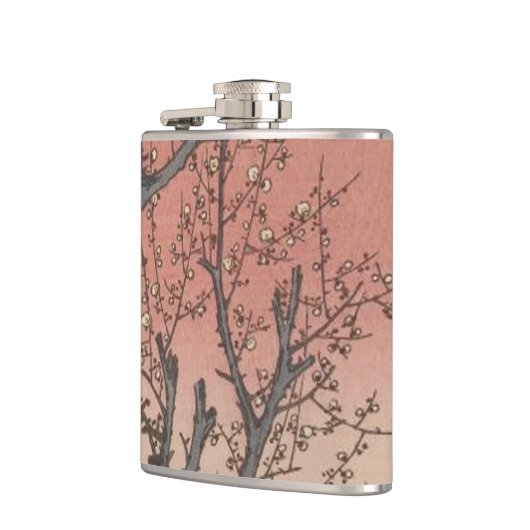 木花梅園日本の フラスク (左)