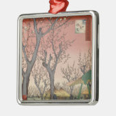 木花梅園日本の メタルオーナメント (左)