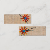 木花 スキニー名刺 (正面/裏面)