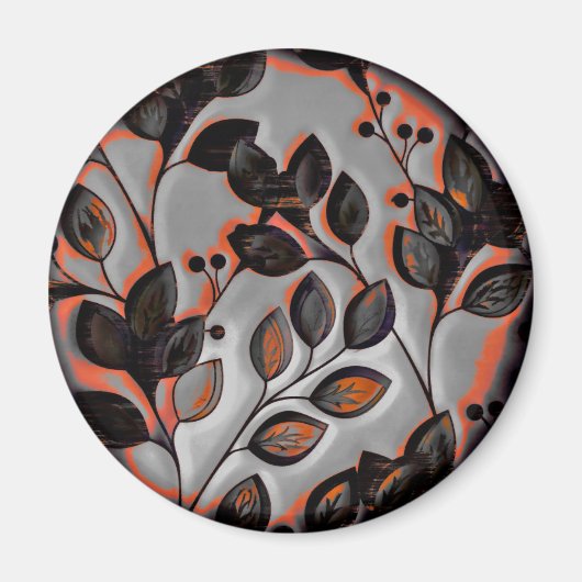 木花 マグネット (正面)