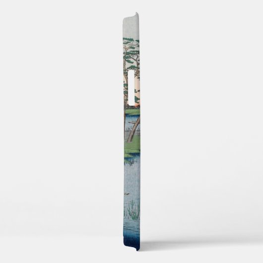 木菩提寺ヴィンテージ浮世絵日本の画 Case-Mate iPhoneケース (裏面 / 右)