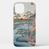 木菩提寺ヴィンテージ浮世絵日本の画 Case-Mate iPhoneケース (裏面)