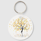 木葉から落ちる キーホルダー (正面)