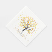 木葉から落ちる スタンダードランチョンナプキン (角)