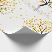 木葉から落ちる ラッピングペーパー