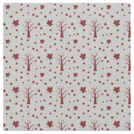 木葉類模様地 ファブリック (クローズアップ)