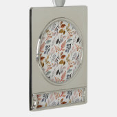 木葉 シルバープレートバナーオーナメント (右)