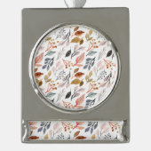 木葉 シルバープレートバナーオーナメント (正面)