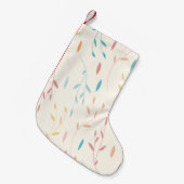 木葉 スモールクリスマスストッキング (正面 (吊り時))
