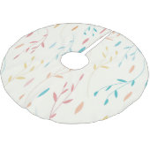 木葉 ブラッシュドポリエステルツリースカート (アングル)