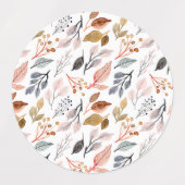 木葉 ラベル (デザイン1)