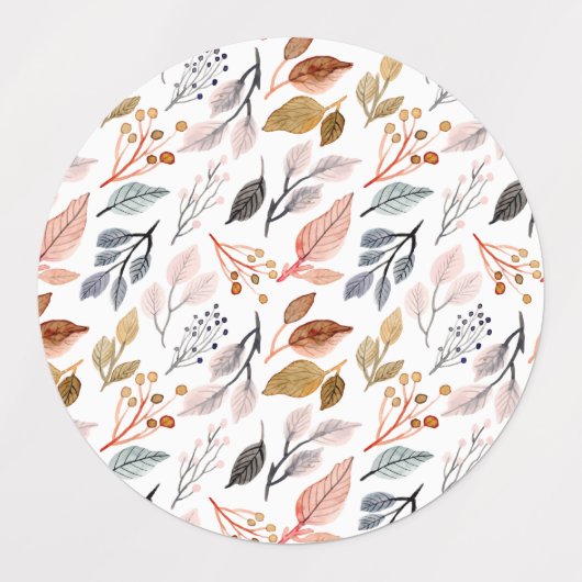 木葉 ラベル (デザイン1)