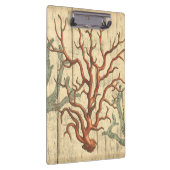 木製および小さい珊瑚 クリップボード (右)