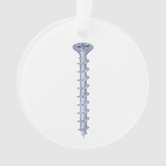 木製ねじ オーナメント (正面)