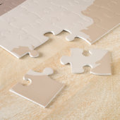 木製のおもちゃ（列車、帆船、テディベア） ジグソーパズル (側面)