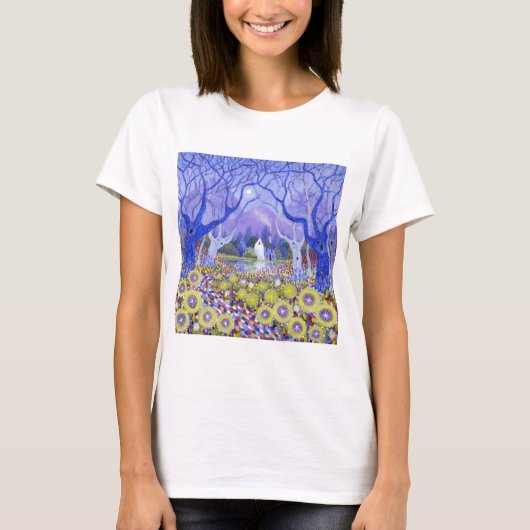 木製のコテージ2013年 Tシャツ (正面)