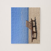 木製のサンベッド ジグソーパズル (縦)