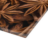 木製のスプーンとアニス カッティングボード (角)