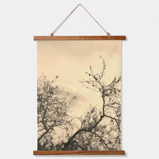 木製のタペストリー アート＆デザイン 吊り下げ型タペストリー (正面)