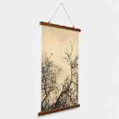 木製のタペストリー アート＆デザイン 吊り下げ型タペストリー (傾斜あり)