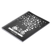 木製のタンデム結婚式の来客名簿のプランナーのノート ノートブック (左側)