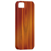 木製のチークのiPhone SE/5/5Sのやっとそこに場合 Case-Mate iPhoneケース (裏面/右)